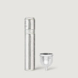 Silver & Silver Refillable Travel Perfume Atomiser