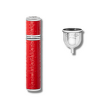 Silver & Red Pocket Atomiser