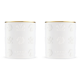 Porcelain Candle Duo