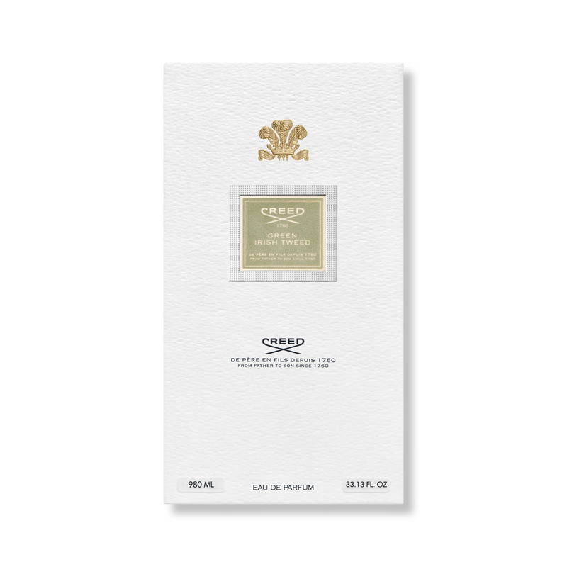 Creed Green Irish Tweed 980ml packaging