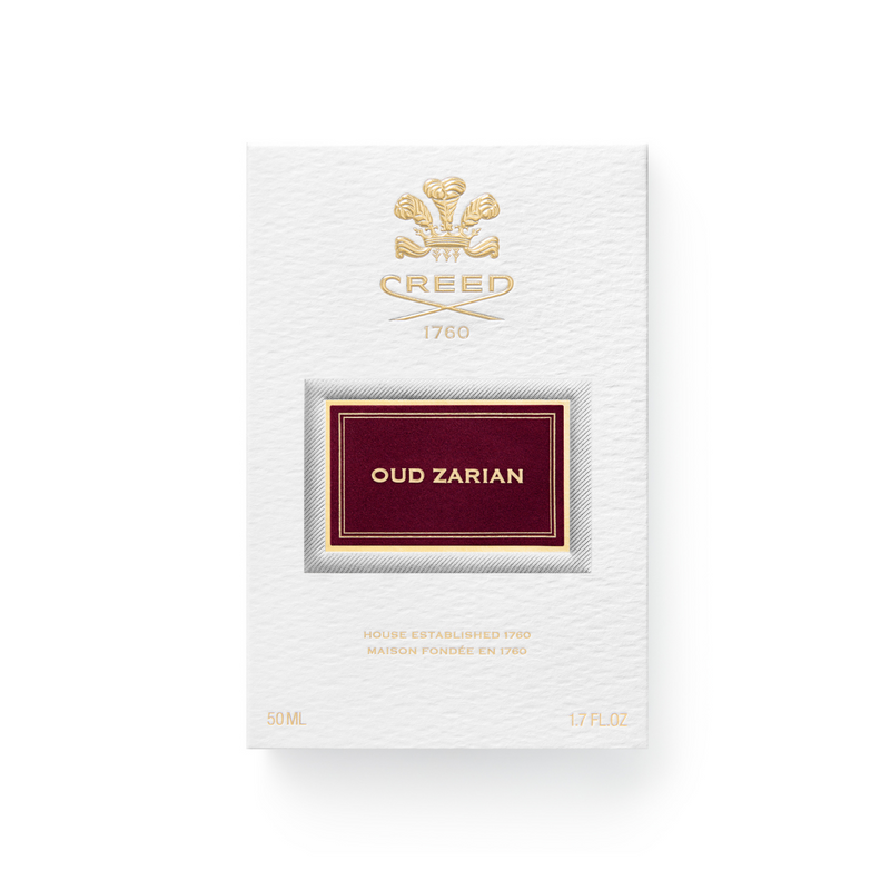 Creed Oud Zarian 50ml packaging