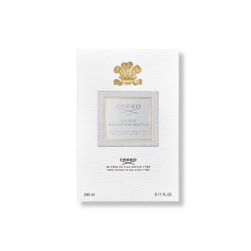 Creed Silver Mountain Water 240ml packaging