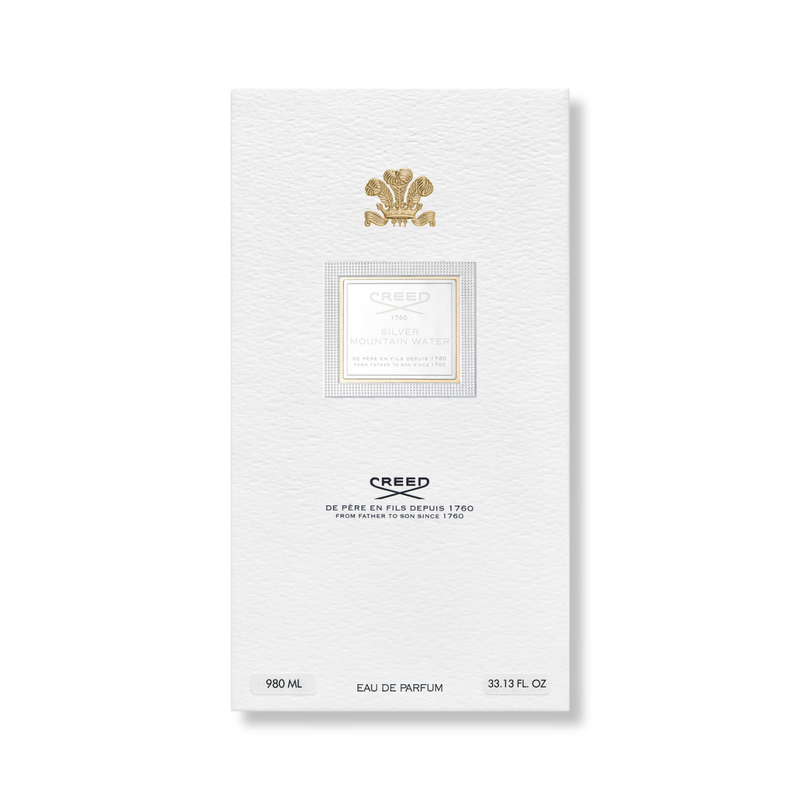 Creed Silver Mountain Water 980ml packaging