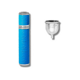 Silver & Blue Neon Pocket Atomiser