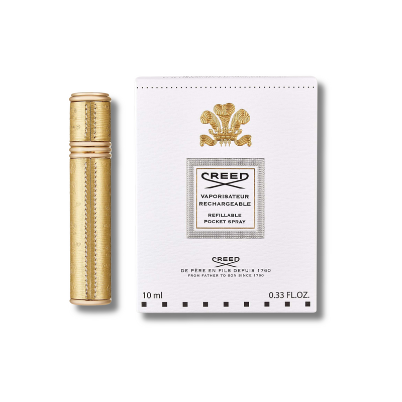 Gold & Gold Refillable Travel Perfume Atomiser