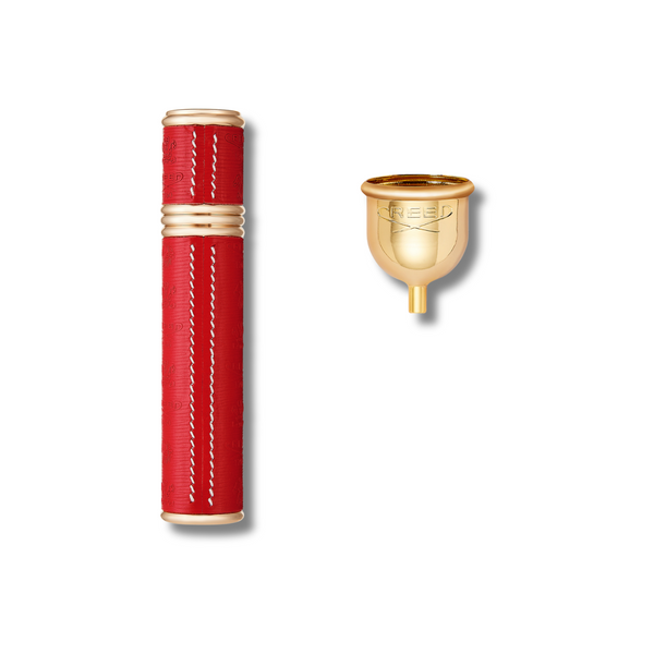 Gold & Red Refillable Travel Perfume Atomiser