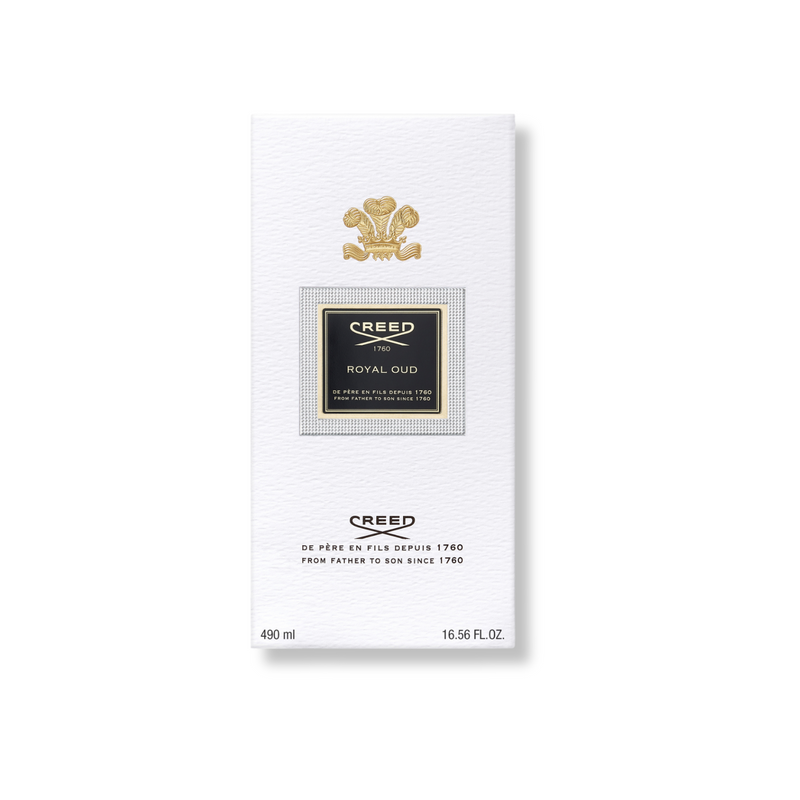 Creed Royal Oud 490ml packaging